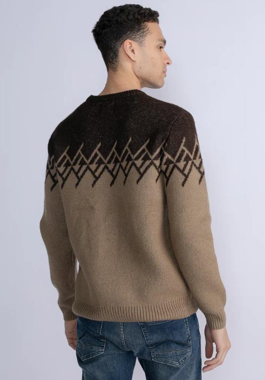JERSEY PARA HOMBRE PETROL PRINTED PULLOVER PLATTEVILLE