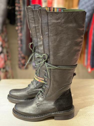 BOTA PARA MUJER FELMINI TARGOFF 18 CAMOSCIO BLACK D204