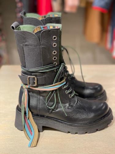 BOTA PARA MUJER FELMINI TARGOFF 18 ELASTIC BLACK D235