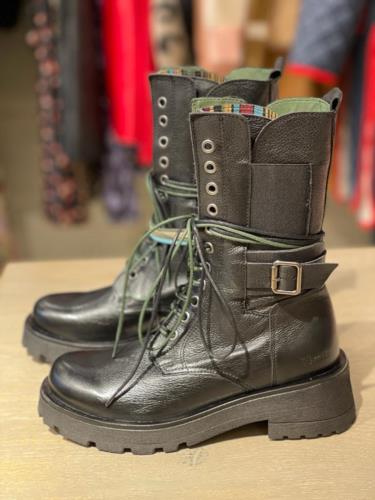 BOTA PARA MUJER FELMINI TARGOFF 18 ELASTIC BLACK D235