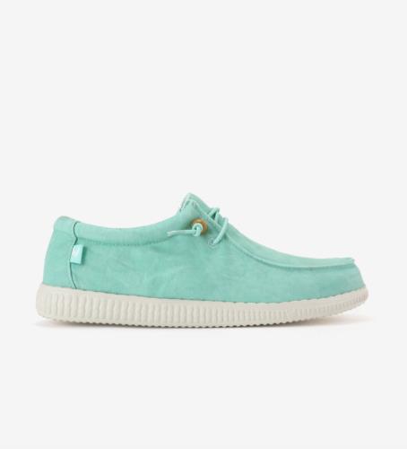 WALK IN PITAS WALLABI WASHED CANVAS LAVAD VERDE CLARO