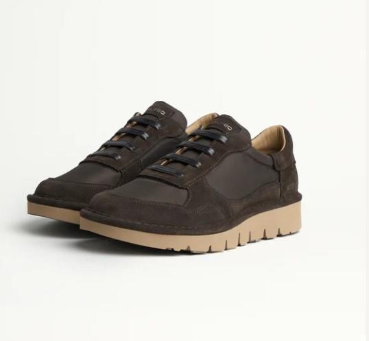 ZAPATO ABOTINADO HOMBRE P005 WAVE COFFEE
