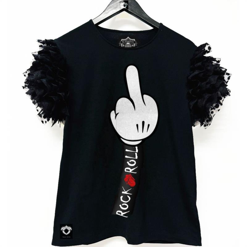 TOP COMBINADO BE HAPPINESS ROCK AND ROLL MICKEY