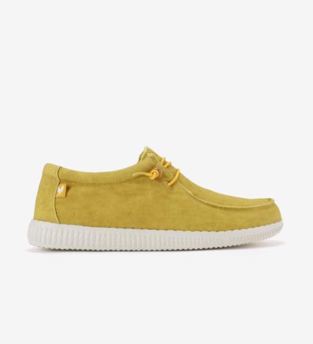WALK IN PITAS WP150 WALLABI WASHED CANVAS LAVADO MOSTAZA