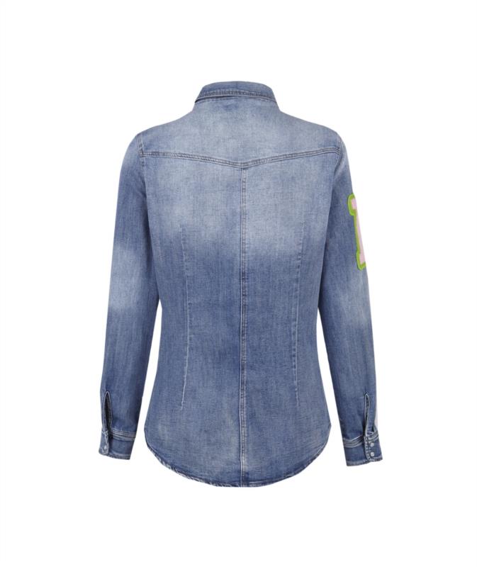 CAMISA DENIM M/L MUJER LECRUEL