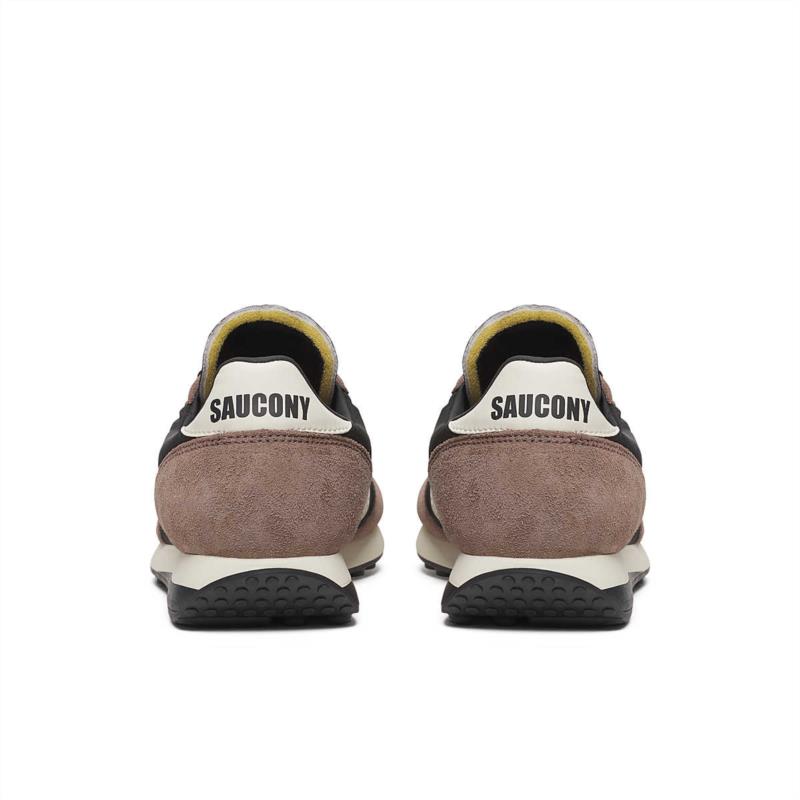 Deportiva Saucony Trainer 80 Black/Tan