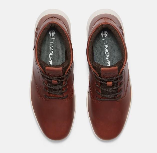 Zapatillas de caña media Parker Street para hombre en marrón