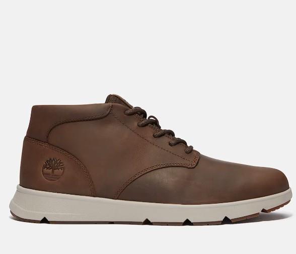 Zapatillas de caña media Parker Street para hombre en marrón oscuro