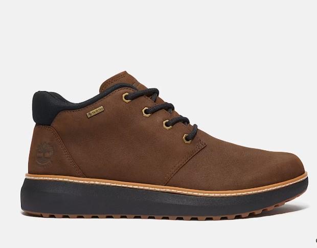 Botas chukka con membrana de GORE-TEX Hudson Road para hombre en marrón oscuro