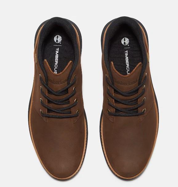 Botas chukka con membrana de GORE-TEX Hudson Road para hombre en marrón oscuro