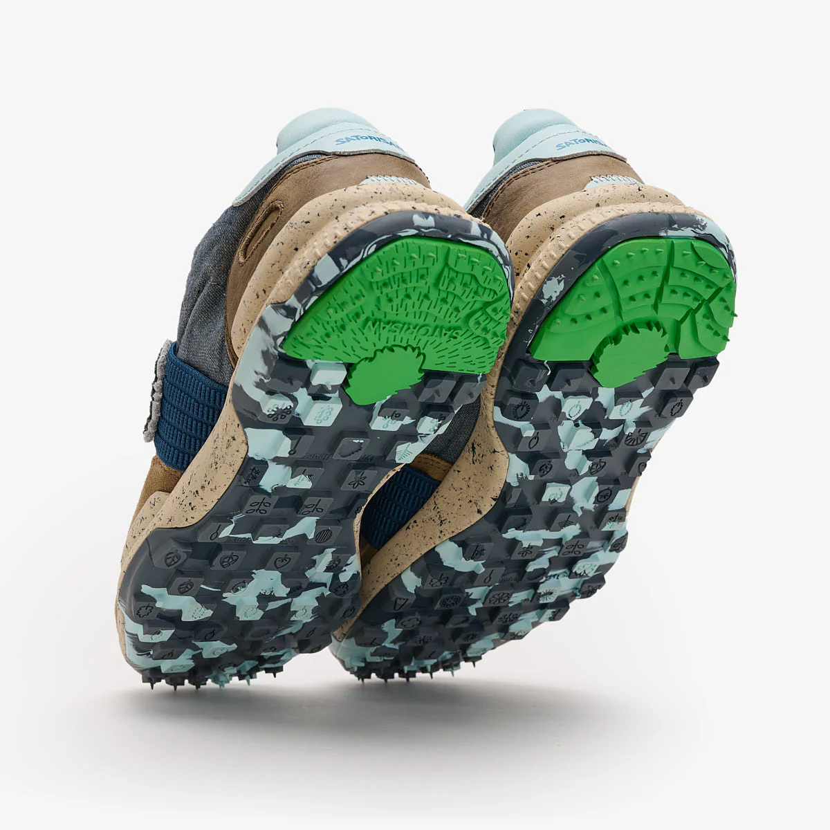 DEPORTIVA SATORISAN Chacrona Linen Elastics Shadowy Scales