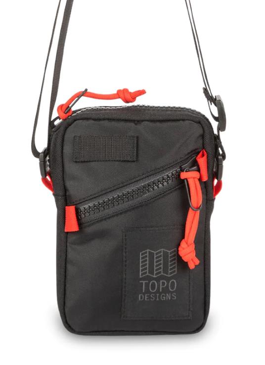 BOLSO UNISEX TOPO MINI SHOULDER BAG BLACK