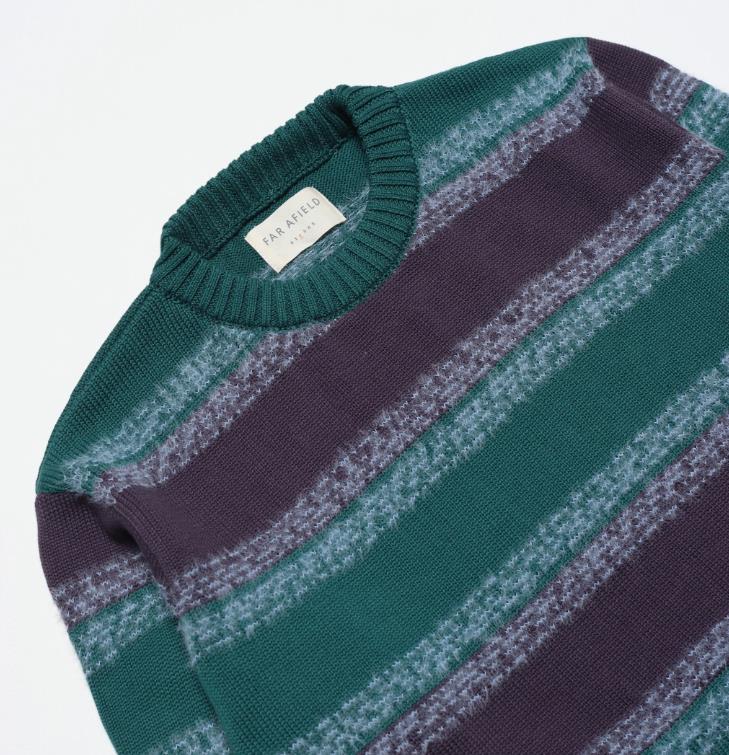 JERSEY PARA HOMBRE FAR AFIELD ETHER KNIT GELLANO STRIPE