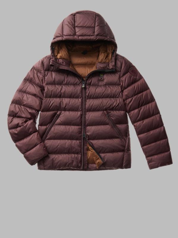 PLUMÍFERO LIGERO DE HOMBRE BLAUER CON CAPUCHA ACTON