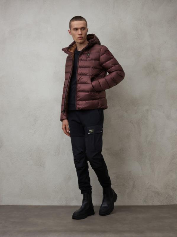 PLUMÍFERO LIGERO DE HOMBRE BLAUER CON CAPUCHA ACTON