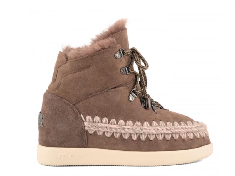 BOTA MOU NEW INNER WEDGE LACE-UP BROWN PEPPER