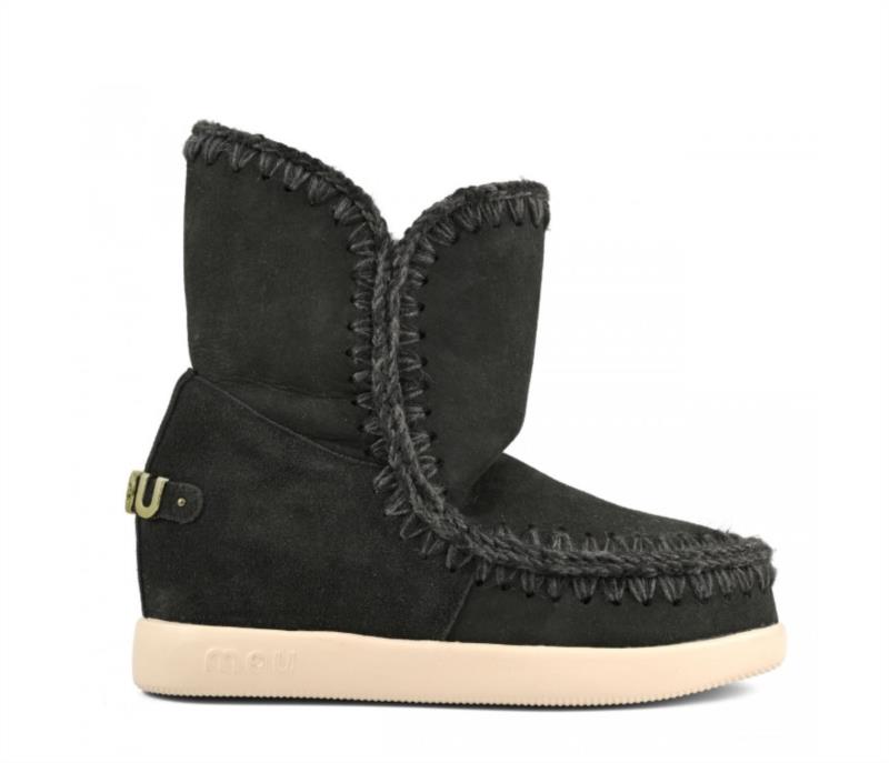 BOTA MOU NEW INNER WEDGE SUEDE BLACK