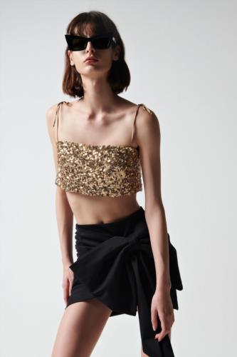 MINIFALDA ANIYE BY 185662 SKIRT SIENNA BLACK