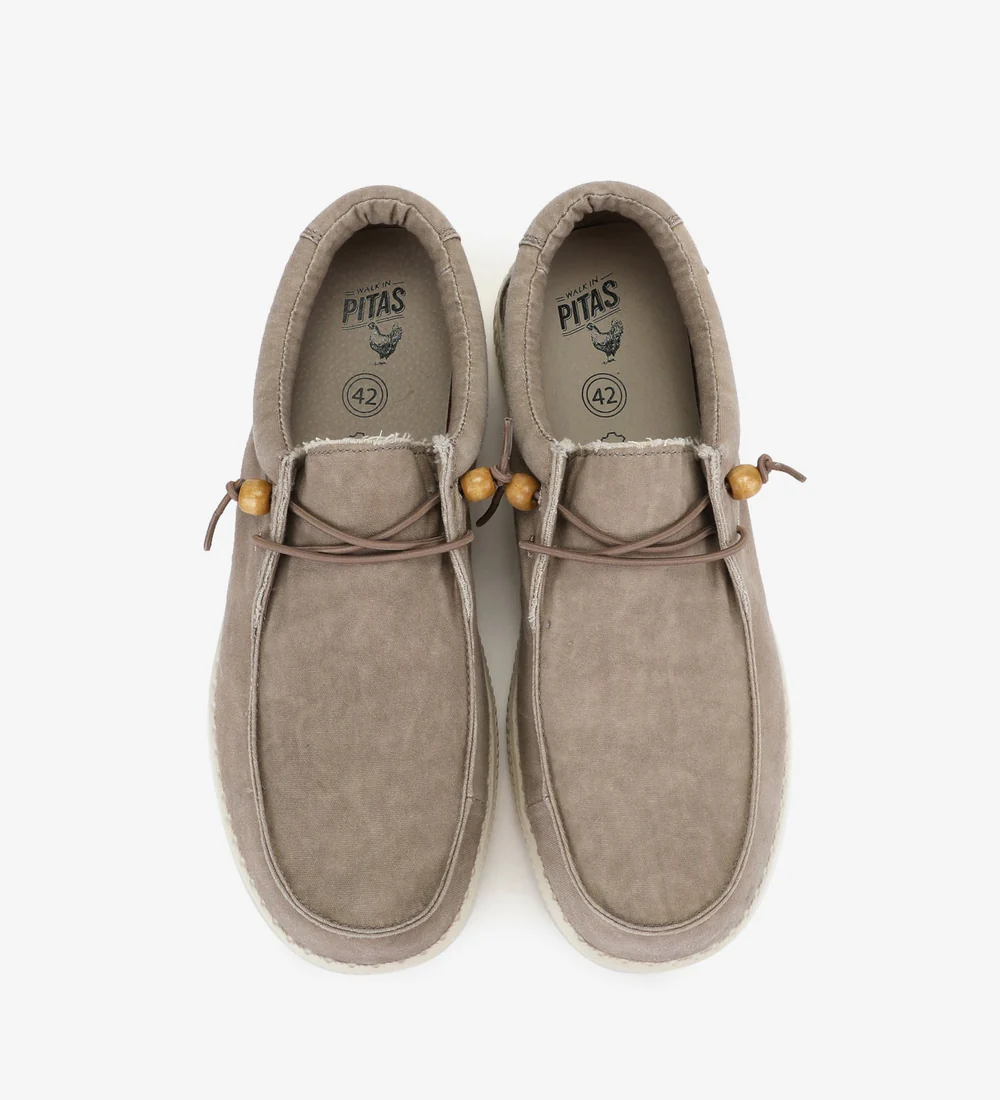 DEPORITVA PARA MUJER WALK IN PITAS WALLABI WP150 WASHED BEIGUE
