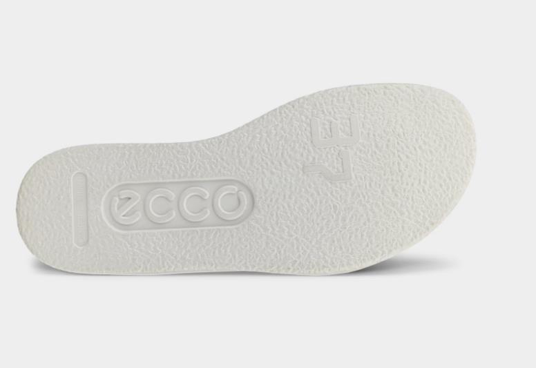 ECCO flowt w Sandalias planas de piel para mujer