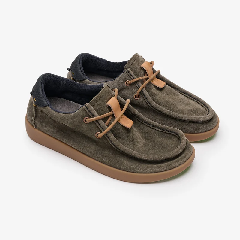 DEPORTIVA SATORISAN Kwahu Winter Suede Deep Khaki