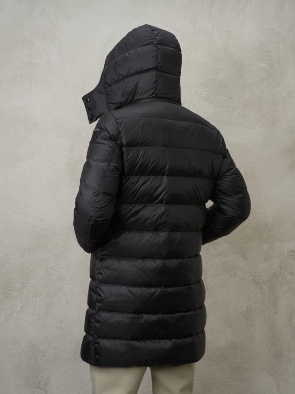 PLUMÍFERO LARGO DE HOMBRE BLAUER CAPUCHA EXTRAÍBLE CARVER