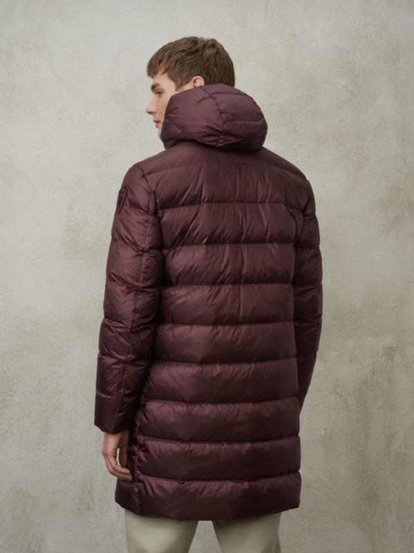 PLUMÍFERO LARGO DE HOMBRE BLAUER CAPUCHA EXTRAÍBLE CARVER