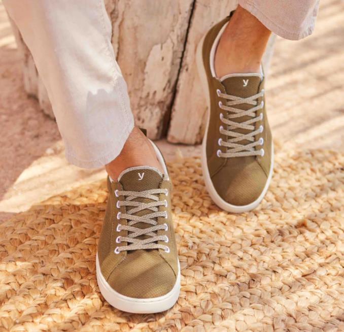 DEPORTIVA PARA HOMBRE YUCS BAMBOO CASUAL OLIVA