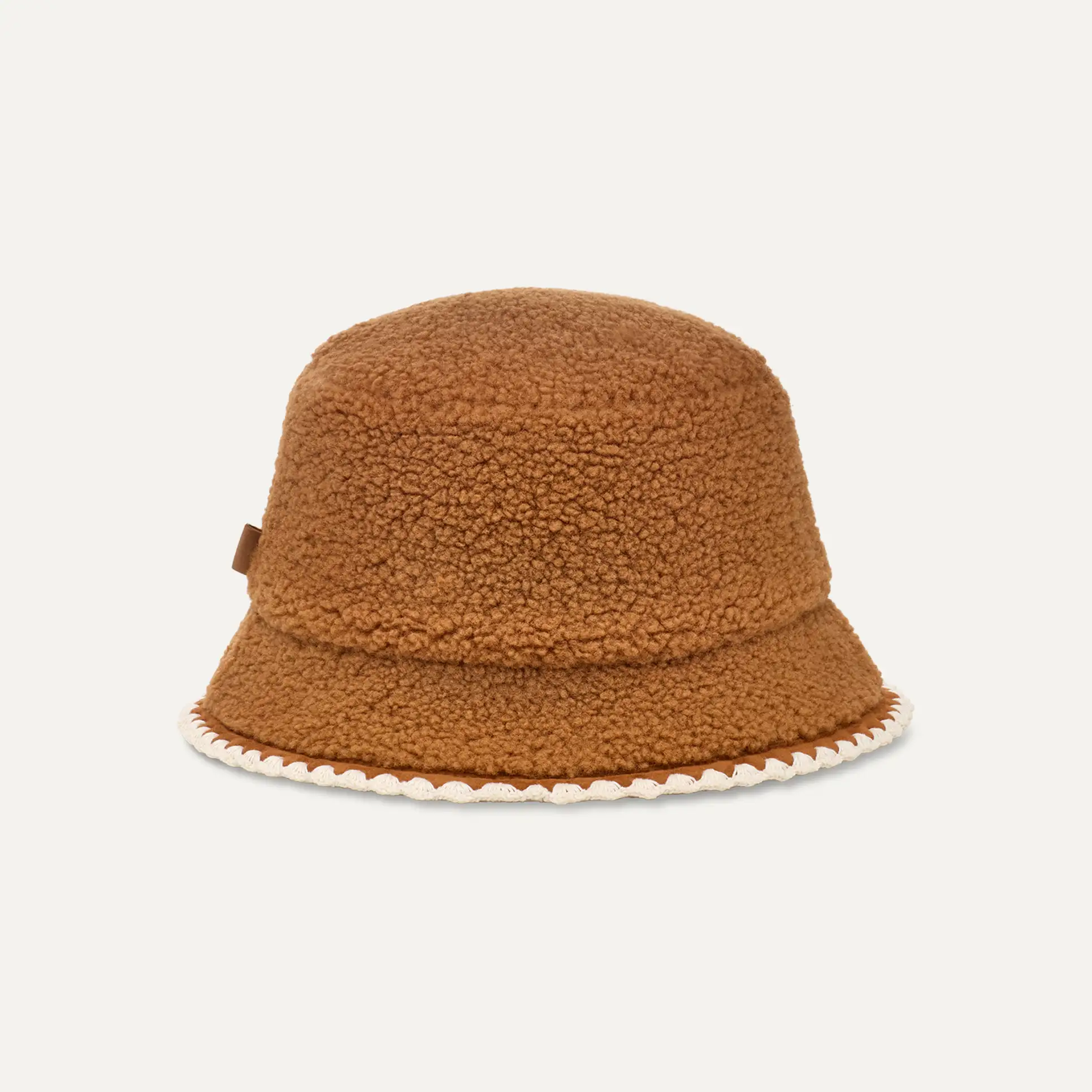 Mujer Gorro ondulado UGGfluff CHESTNUT