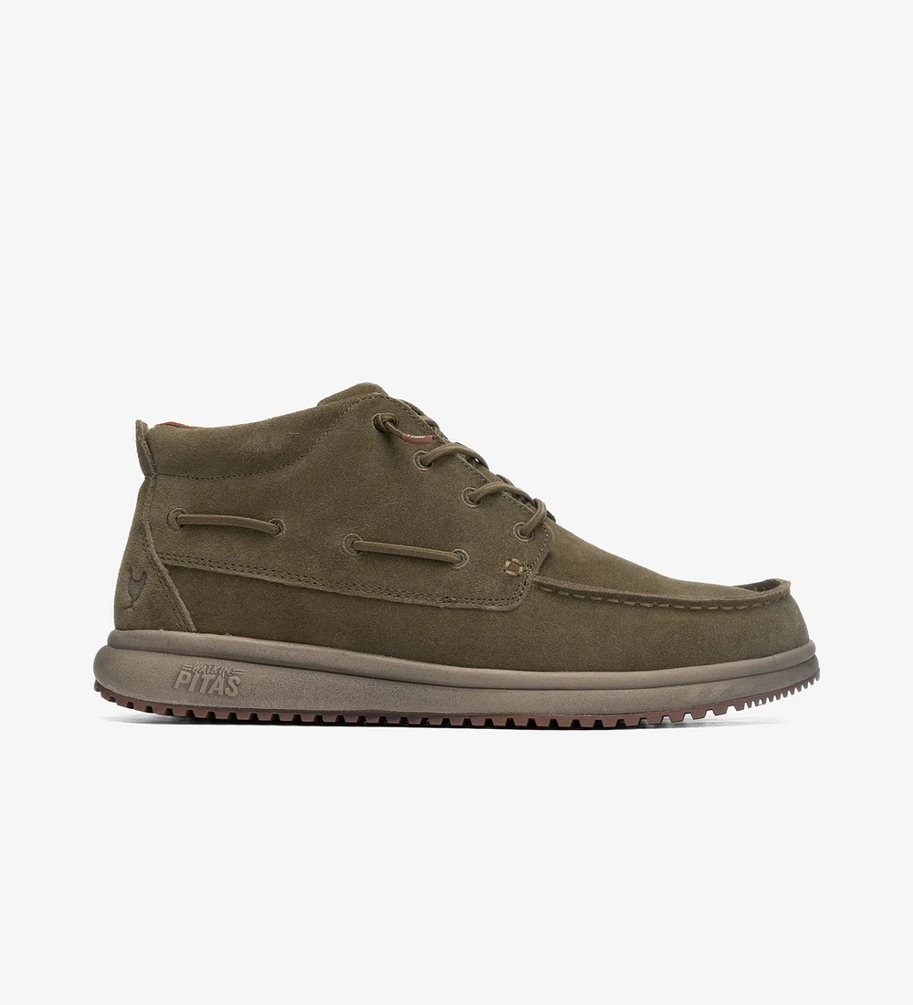 BOTA PARA HOMBRE WALK IN PITAS TIMOR SUEDE KAKI