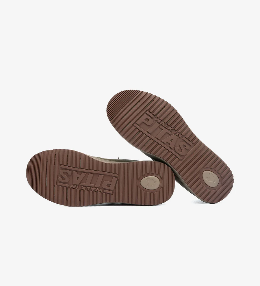 BOTA PARA HOMBRE WALK IN PITAS TIMOR SUEDE KAKI