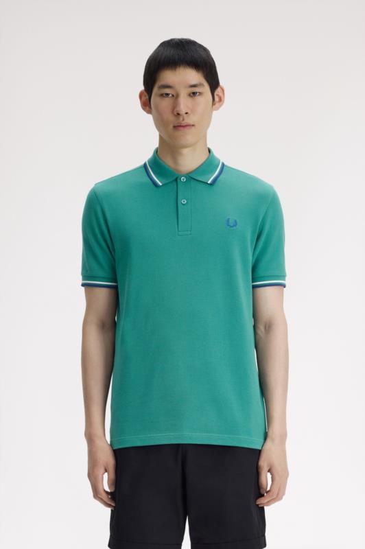 POLO FRED PERRY VERDE MENTA