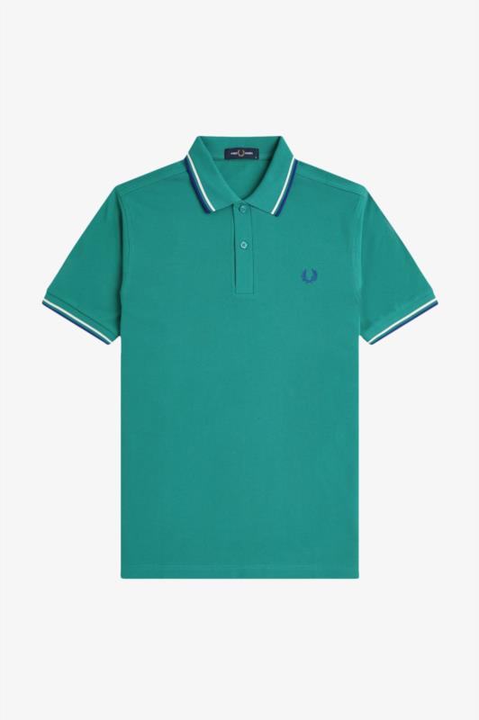 POLO FRED PERRY VERDE MENTA