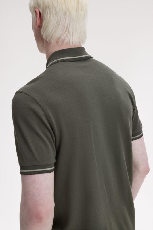 POLO FRED PERRY VERDE CAMPO