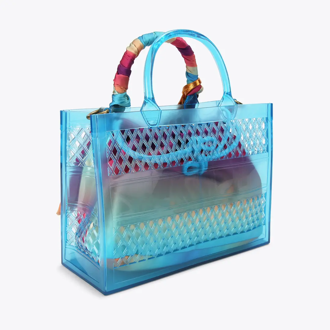  Bolso Kurt Geiger London JELLY SM TOTE BAG AZUL