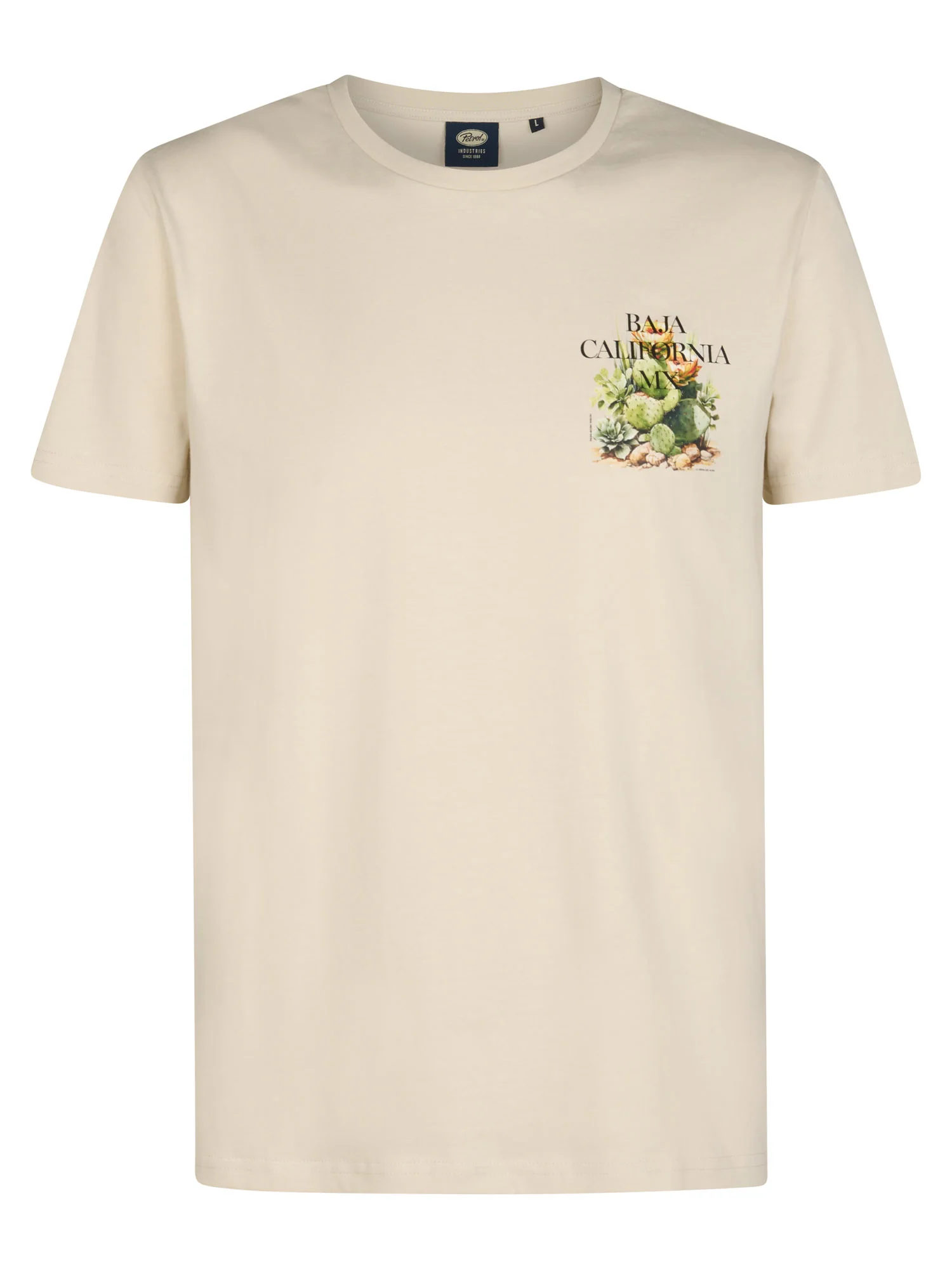 Camiseta baja California Beig