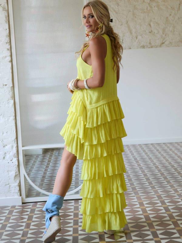 VESTIDO FAISAN CAMALEÓNICA 