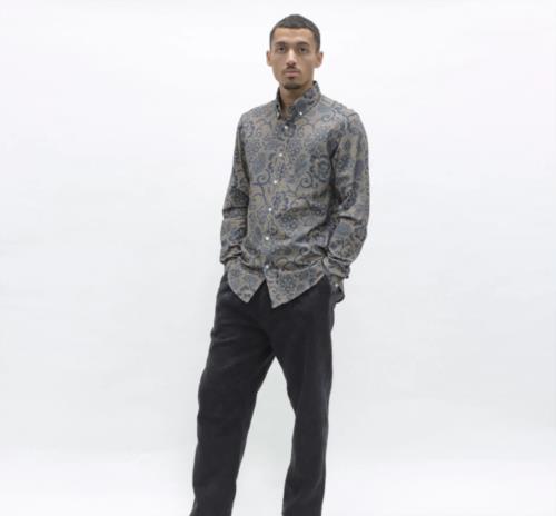 CAMISA PARA HOMBRE FAR AFIELD MOD BUTTON DOWN NAVY