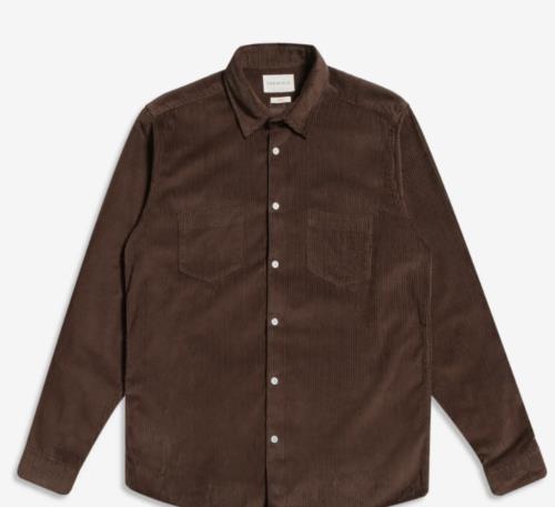 CAMISA PARA HOMBRE FAR AFIELD MOD CLASSIC POCKET MARRON