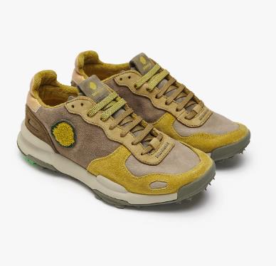 DEPORTIVA HOMBRE SATORISAN CHACRONA SUEDE LODEN KHAKI