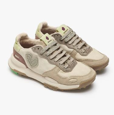 DEPORTIVA MUJER SATORISAN CHACRONA SUEDE STRING DRIFTWOOD