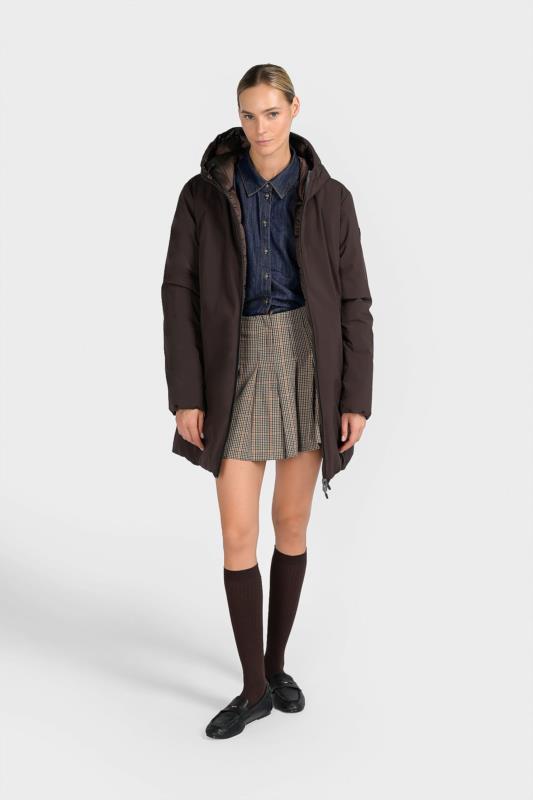 CHAQUETA MUJER REVERSIBLE CANADIAN Giacca Moosonee long COFFE