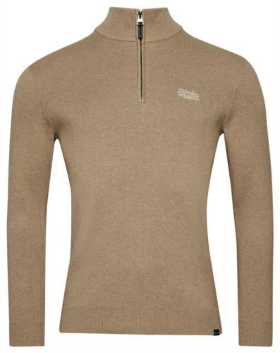 JERSEY PARA HOMBRE SUPERDRY VINTAGE EMB COTTON/CASH HENLEY