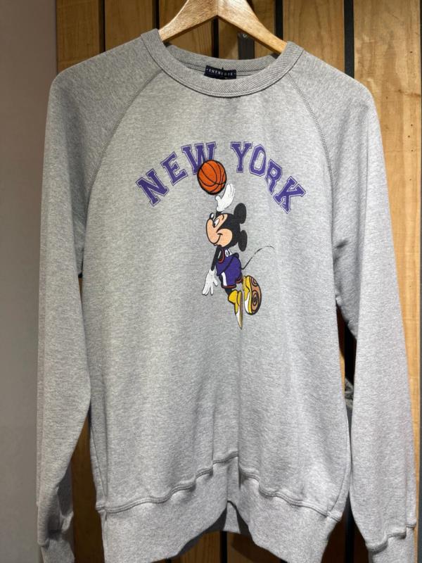 SUDADERA IN THE BOX FELPA GIROCOLLO MICKEY BASKET VINTAGE