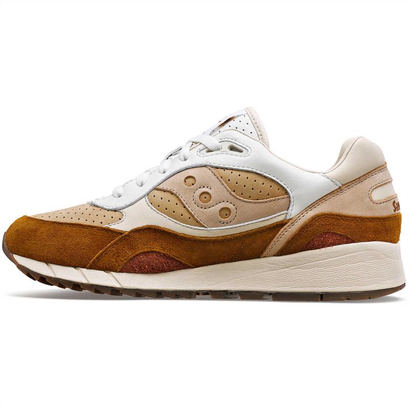 DEPORTIVA PARA HOMBRE SAUCONY SHADOW 6000 BROWN WHITE