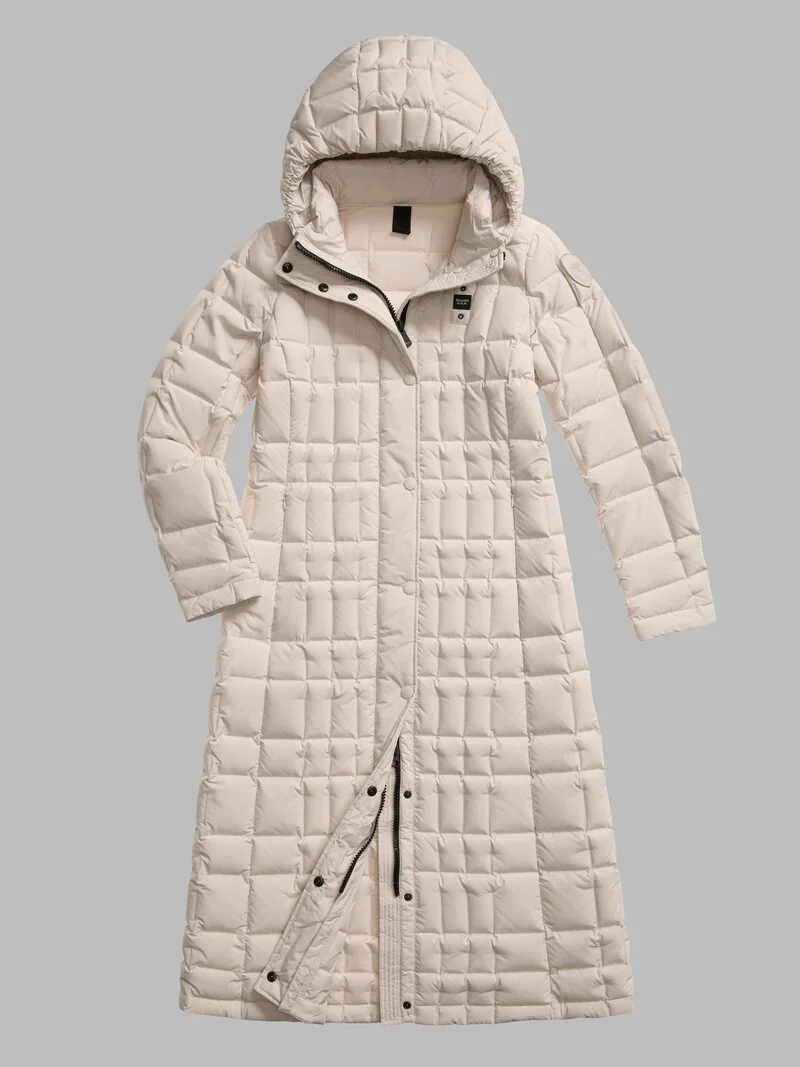 ABRIGO LARGA BLAUER IMPERMEABLE TRENCH LUNGHI BEIG