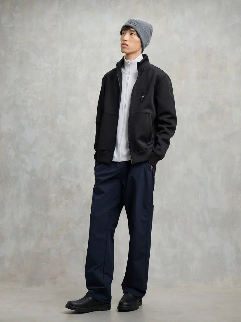 CHAQUETA BLAUER DE NEOPRENO HALBORM BLACK