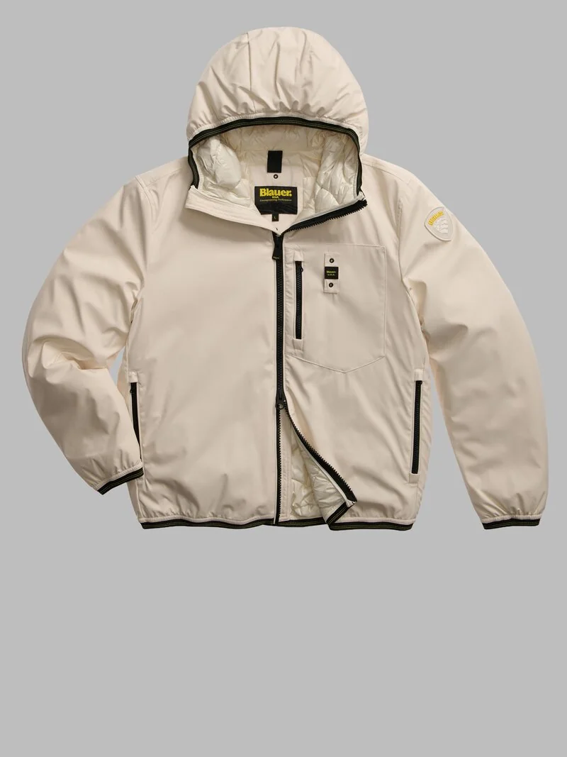 CHAQUETAS DE PLUMAS CORTAS ACOLCHADAS BEIG