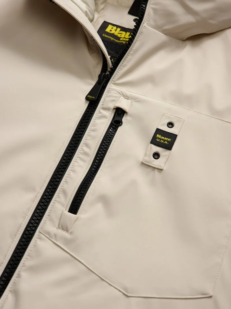 CHAQUETAS DE PLUMAS CORTAS ACOLCHADAS BEIG