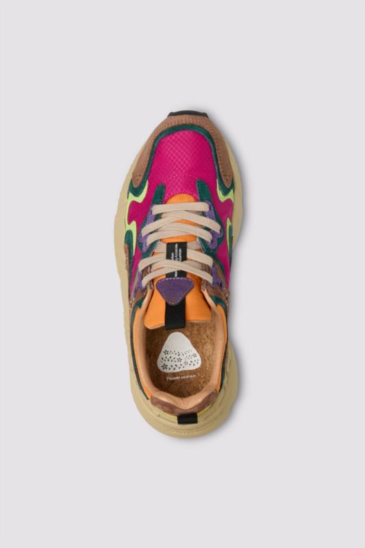 FLOWER MOUNTAIN WOMAN RULIS BROWN-BURDEAUX-LIME